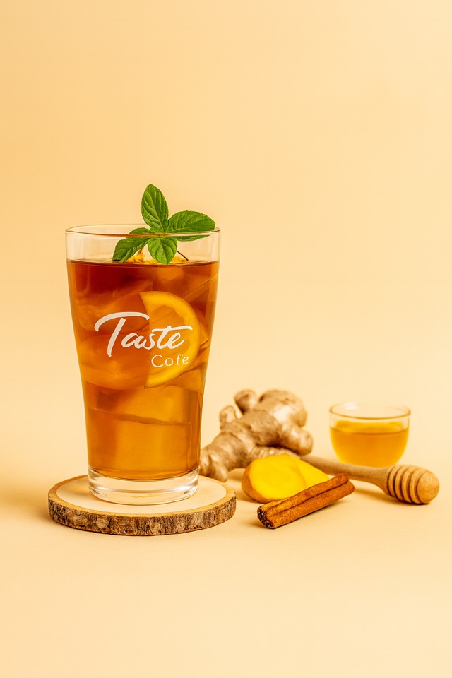 Infusión con jengibre, limón y miel